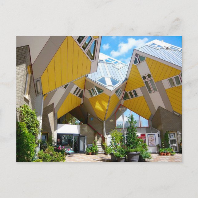 Postal Casas de cubos, Rotterdam Blaak (Anverso)