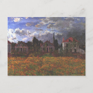 Postal Casas En Argentina - Claude Monet - 1873