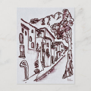 Postal Casas   Saint-Guilhem-Le-Desert, Francia