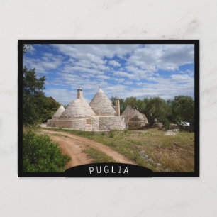 Postal Casas Trulli de Puglia/Apulia