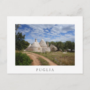 Postal Casas Trulli de Puglia/Apulia