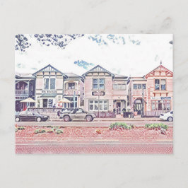 Postal Casas urbanas de madera en Napier