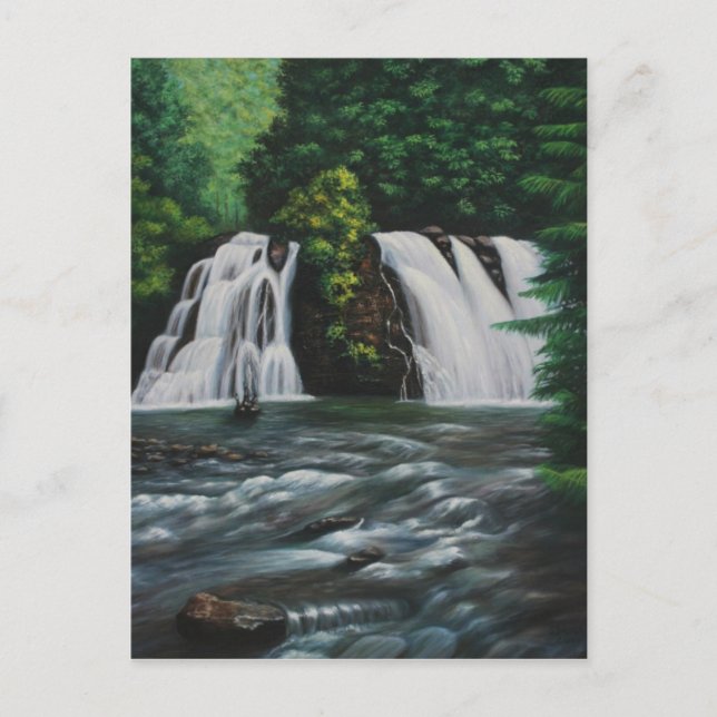 Postal Cascada (Anverso)