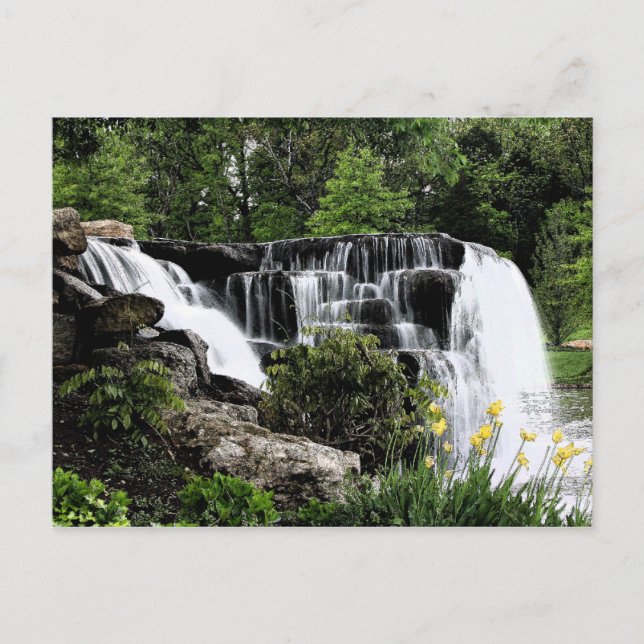 Postal cascada (Anverso)