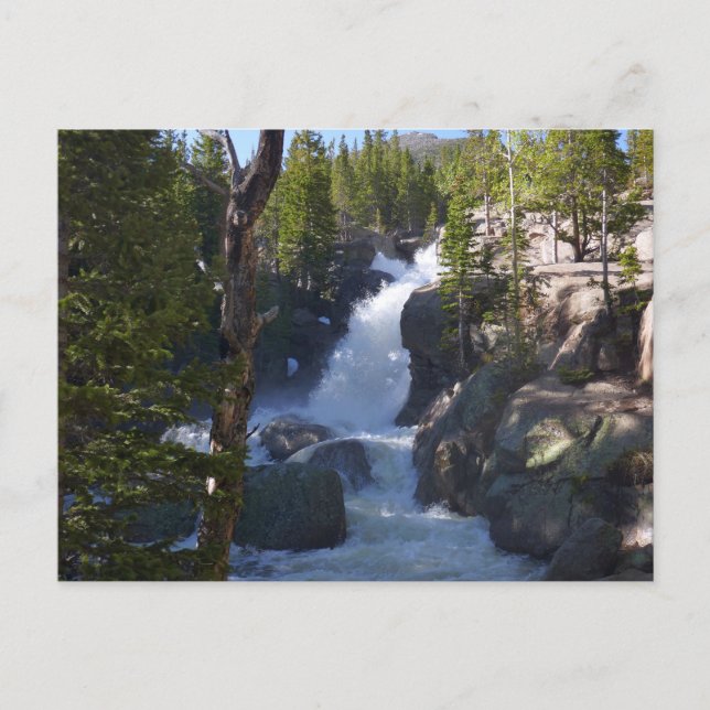 Postal Cascada Alberta I (Anverso)