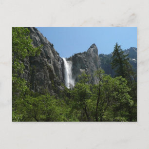 Postal Cascada Bridalveil en el Parque Nacional Yosemite