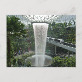 Postal Cascada cubierta en Singapur