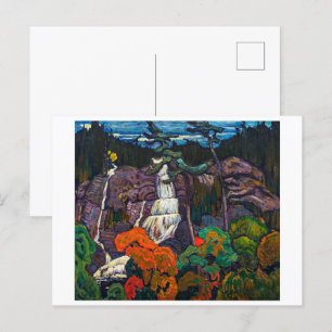 Postal Cascada de Algoma J.E.H. MacDonald
