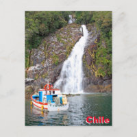 Cascada de barco y cascada, Chile