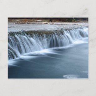 Postal Cascada de Bull Creek, mañana en Austin Texas