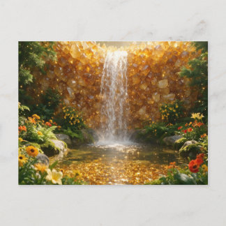 Postal Cascada de Citrino de Noviembre