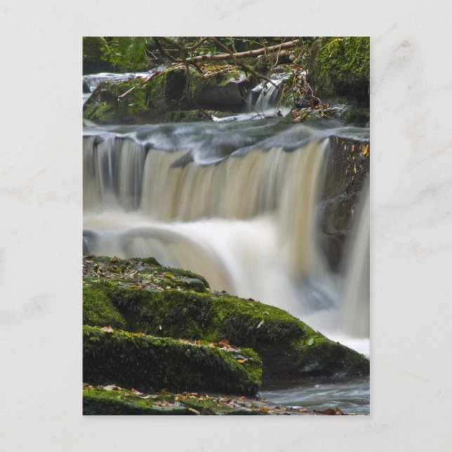 Postal cascada de clare glens (Anverso)