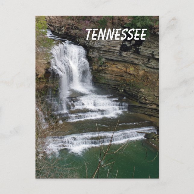 Postal Cascada de Cummins (Anverso)