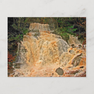Postal Cascada de Hunter Mountain