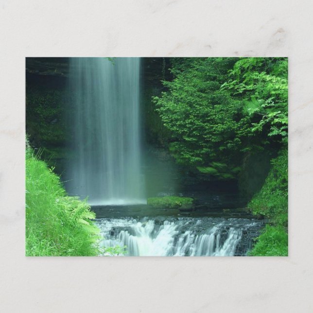 Postal Cascada de Irlanda (Anverso)