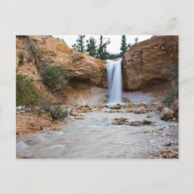 Postal Cascada de Mossy Cave (Anverso)