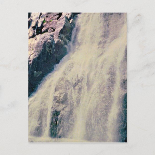 Postal Cascada de Noruega (Anverso)