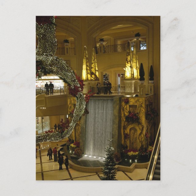 Postal Cascada de Palazzo (Anverso)