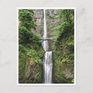 Postal Cascada de Portland Oregon Desfiladero del río Col