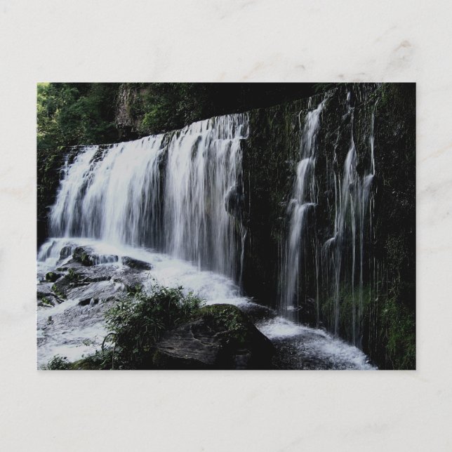 Postal Cascada de Sgæisaf Clun-gwyn (Anverso)