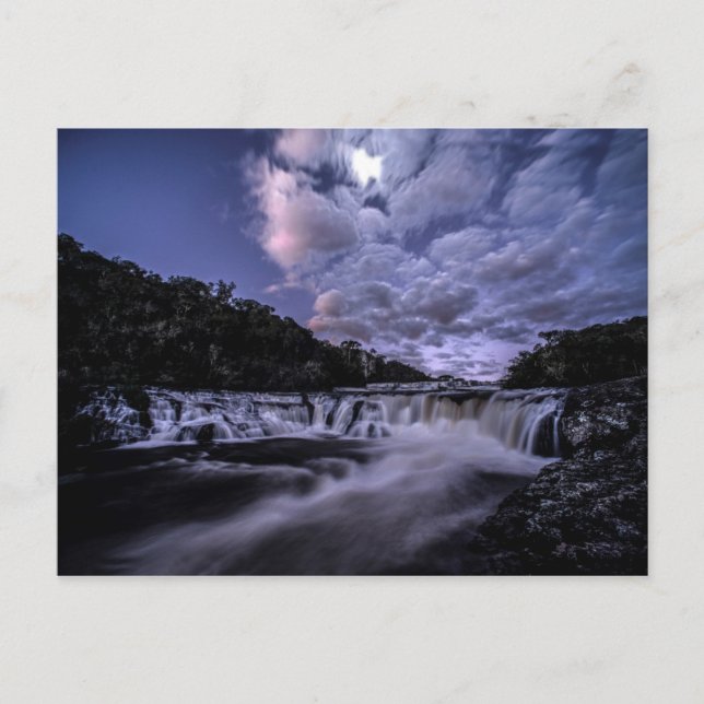 Postal Cascada De Venâncios (Anverso)
