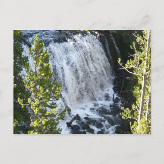Postal Cascada de Yellowstone