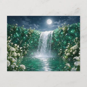 Postal Cascada Esmeralda de Mayo