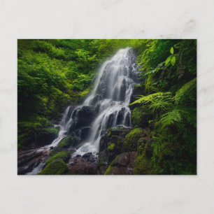 Postal Cascada Fairy   Desfiladero del río Colombia Orego