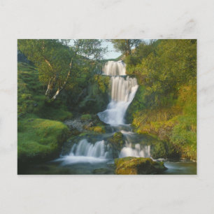 Postal Cascada, Isla de Skye, Escocia