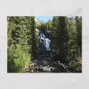 Postal Cascada Oculta en el Parque Nacional Grand Teton