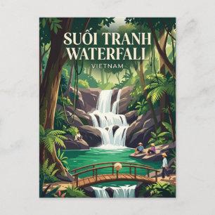 Postal Cascada Suối Tranh Vietnam