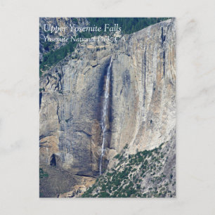 Postal Cascada Superior de Yosemite, Parque Nacional Yose