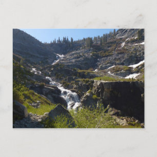 Postal Cascada Tokopah I en el Parque Nacional Sequoia