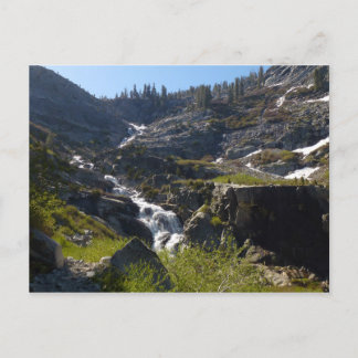 Postal Cascada Tokopah I en el Parque Nacional Sequoia