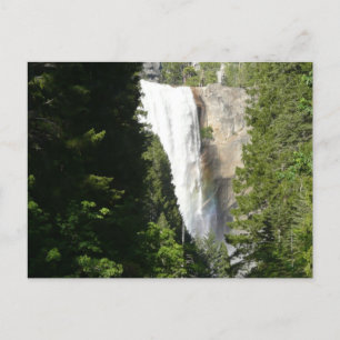 Postal Cascada Vernal II en el Parque Nacional Yosemite