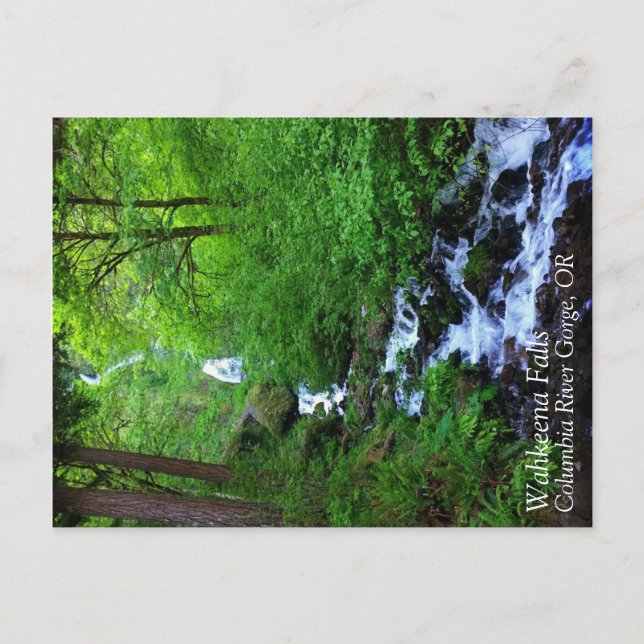 Postal Cascada Wahkeena, OR (Anverso)