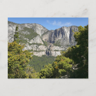 Postal Cascada Yosemite desde Four Mile Trail