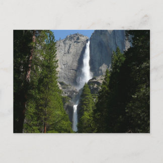 Postal Cascada Yosemite II del Parque Nacional Yosemite