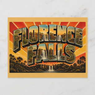 Postal Cascadas de Florence NT Australia Selva Monzónica 