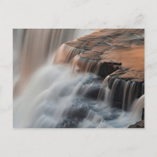 Postal Cascadas de Kakabeka de cerca
