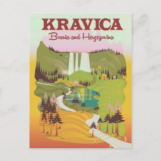Postal Cascadas de Kravica  Bosnia y Herzegovina