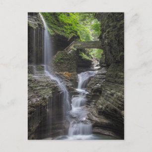 Postal Cascadas de primavera en Watkins Glen
