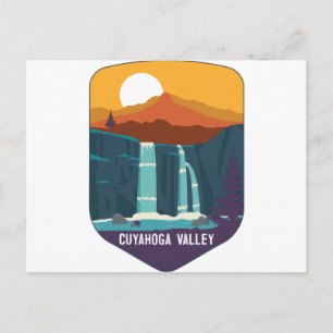 Postal Cascadas del Parque Nacional Cuyahoga Valley Ohio