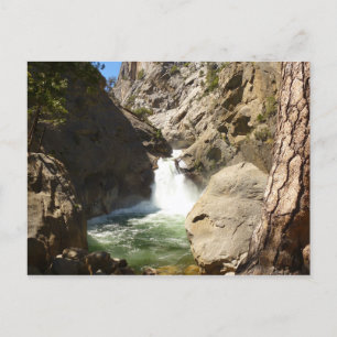 Postal Cascadas del río Rugiente en el Parque Nacional Ki