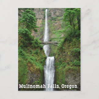 Postal Cascadas Multnomah, O