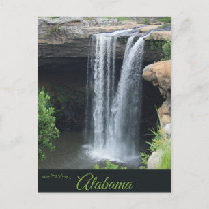 Postal Cascadas Noccalula Gadsden Alabama