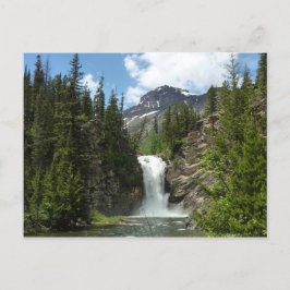 Postal Cascadas Running Eagle en Glacier National Park