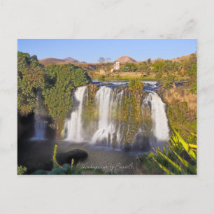 Postal Cascade d'Ampefy, Madagascar