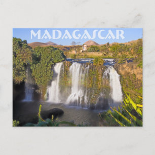 Postal Cascade d'Ampefy, Madagascar