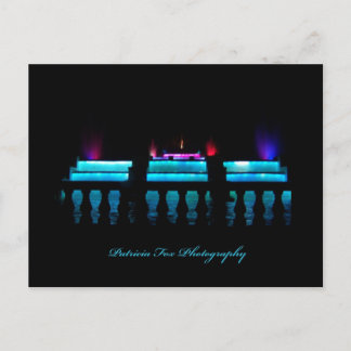 Postal Cascade Falls, Jackson, MI - Postcard